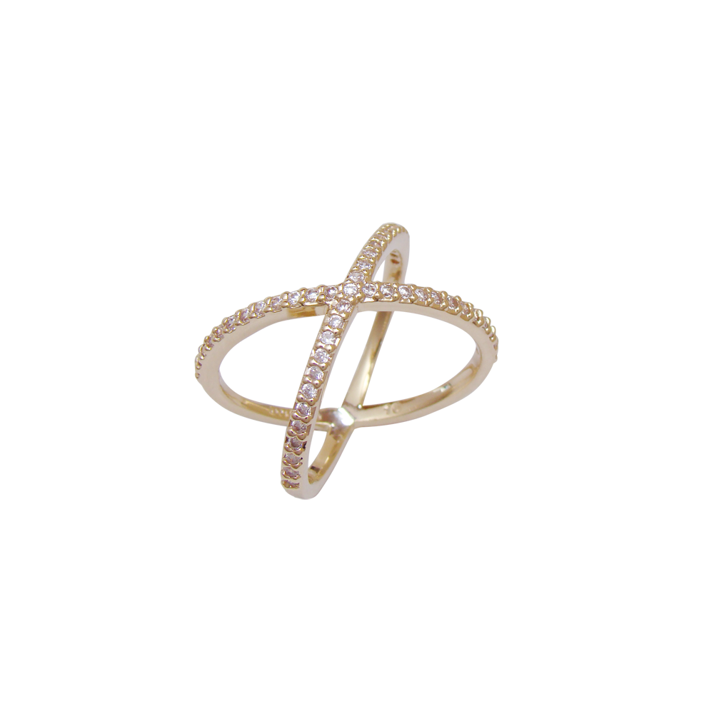 Anillo Éclat Infinito con Circonitas