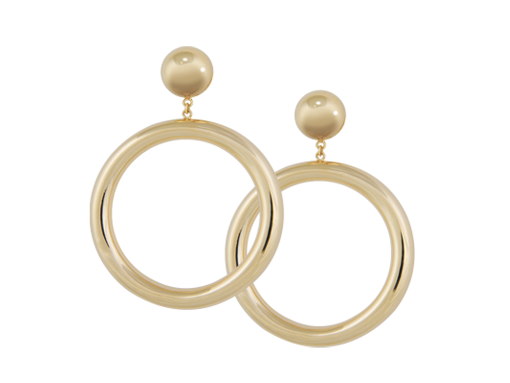 Aros Círculo Dorado
