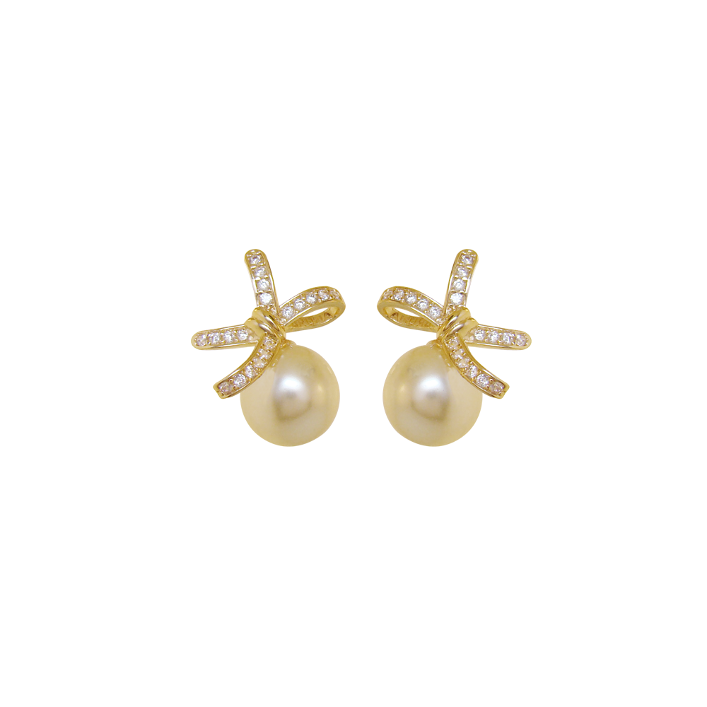 Aros Perla con Lazo