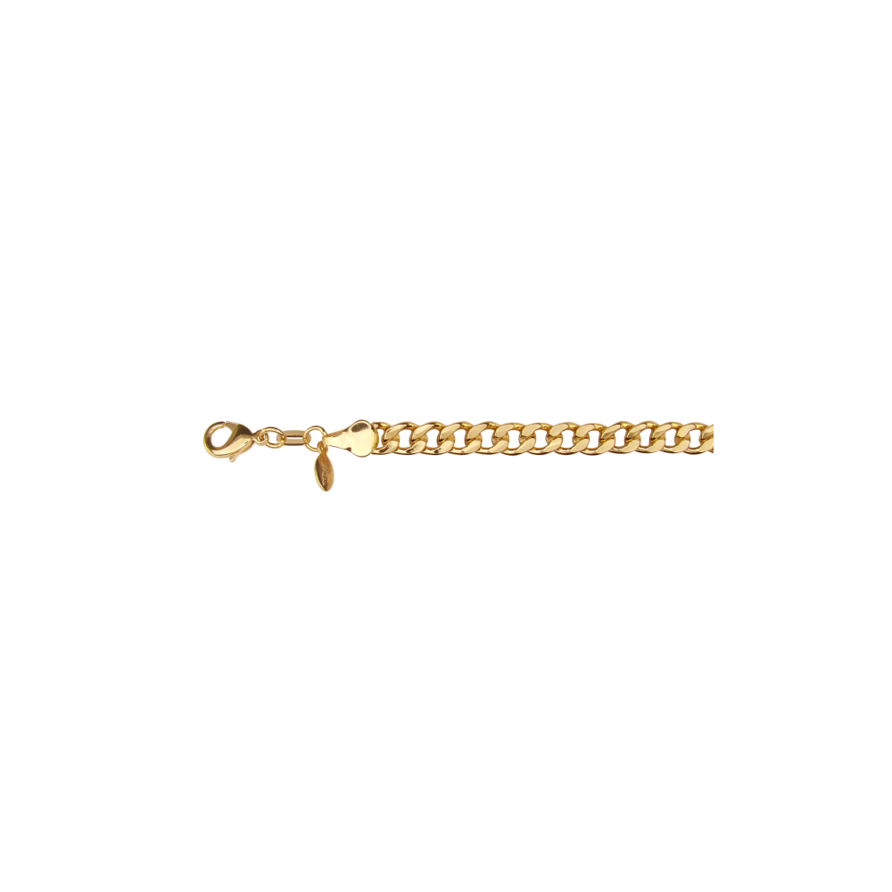 Pulsera Clásica Gruesa – Presencia Dorada