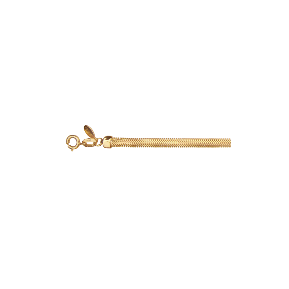 Collar Clásico Plano – Elegancia Dorada