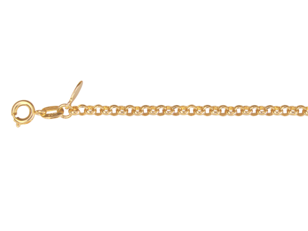 Cadena Dorada Clásica – 18 cm y 45 cm