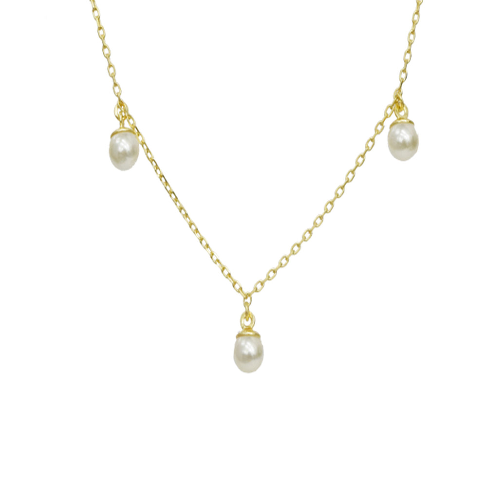 Collar Perlas de Luz – Delicadeza Dorada