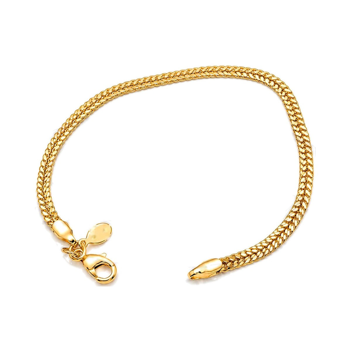 Pulsera Cadena Lumière dorada 18 cm – CC WOMAN